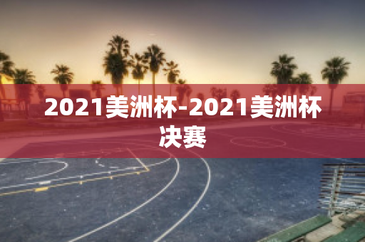 2021美洲杯-2021美洲杯决赛